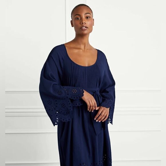 Hill House Linen Cora Midi Dress NWT - Picture 4 of 12